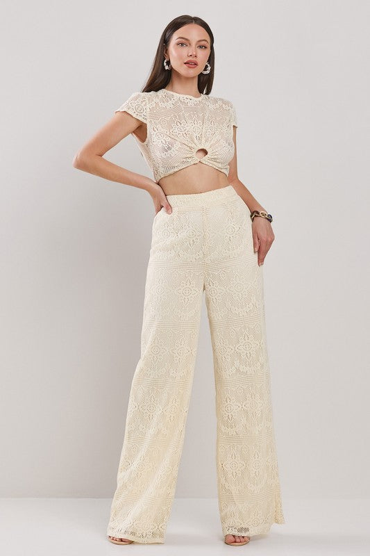 TOP AND LONG PANT SET