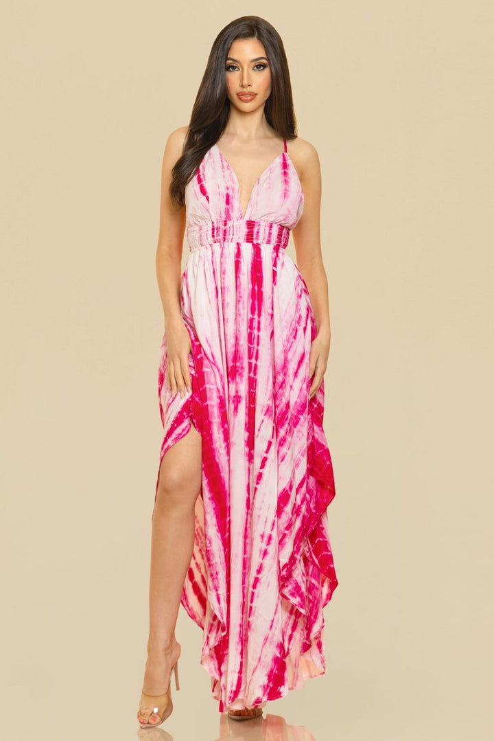 TIE DYE MAXI DRESS